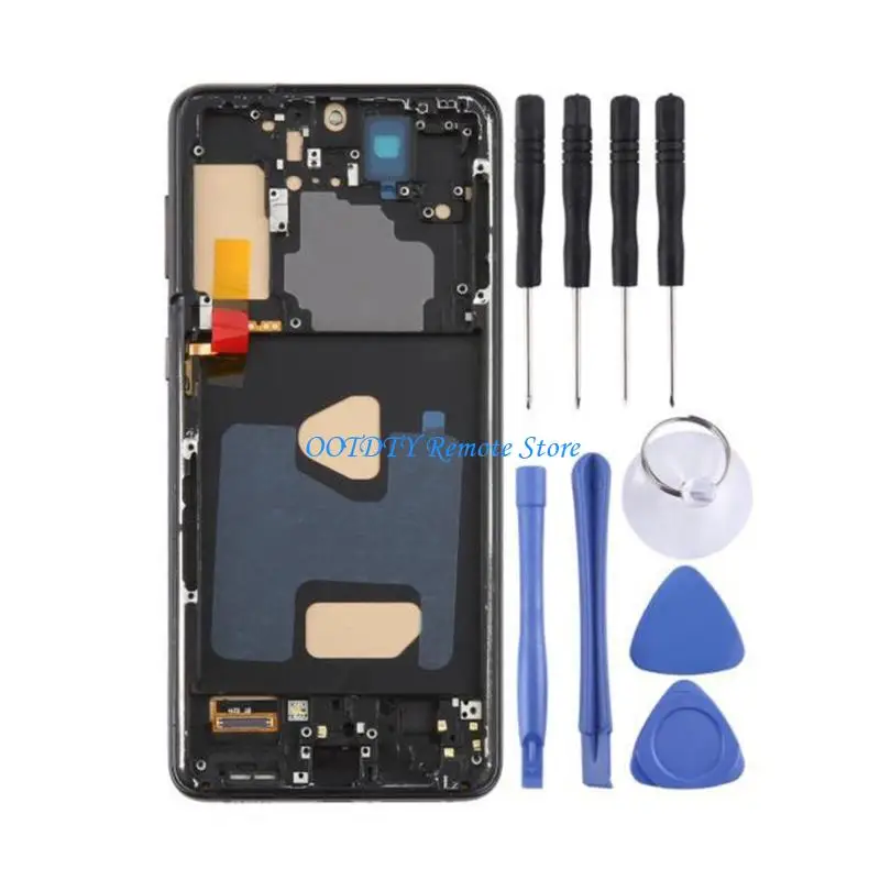 Repairing LCD Screen Frame Assembly with Tool Cellphone TFT LCD Digitizer for S21+ Touch Display & Digitizer
Repairing LCD Screen Frame Assembly with Tool Cellphone TFT LCD Digitizer for S21+ Touch Display & Digitizer