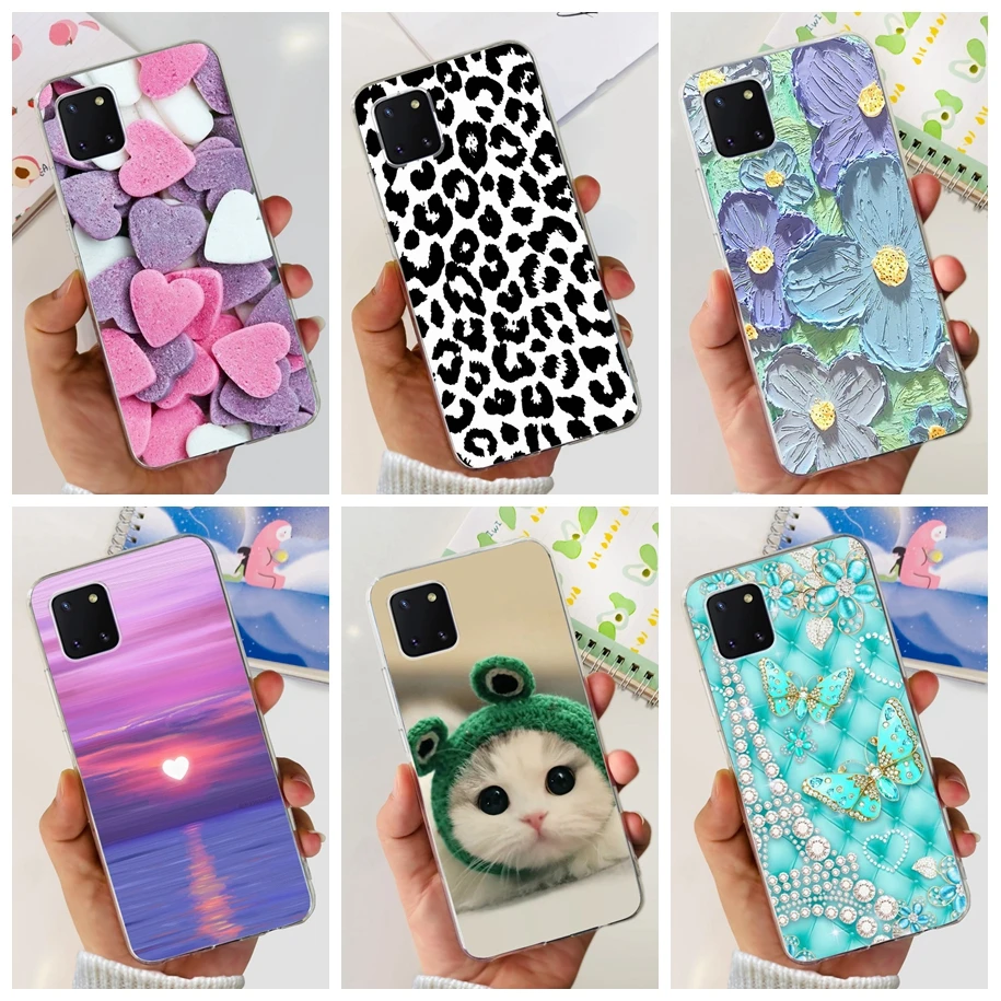 For Cover Samsung Galaxy Note 10 Lite 2020 Case Fashion Flower Soft Silicone Back Cover For Samsung Note10 Lite SM-N770F A81 Bag
For Cover Samsung Galaxy Note 10 Lite 2020 Case Fashion Flower Soft Silicone Back Cover For Samsung Note10 Lite SM-N770F A81 Bag