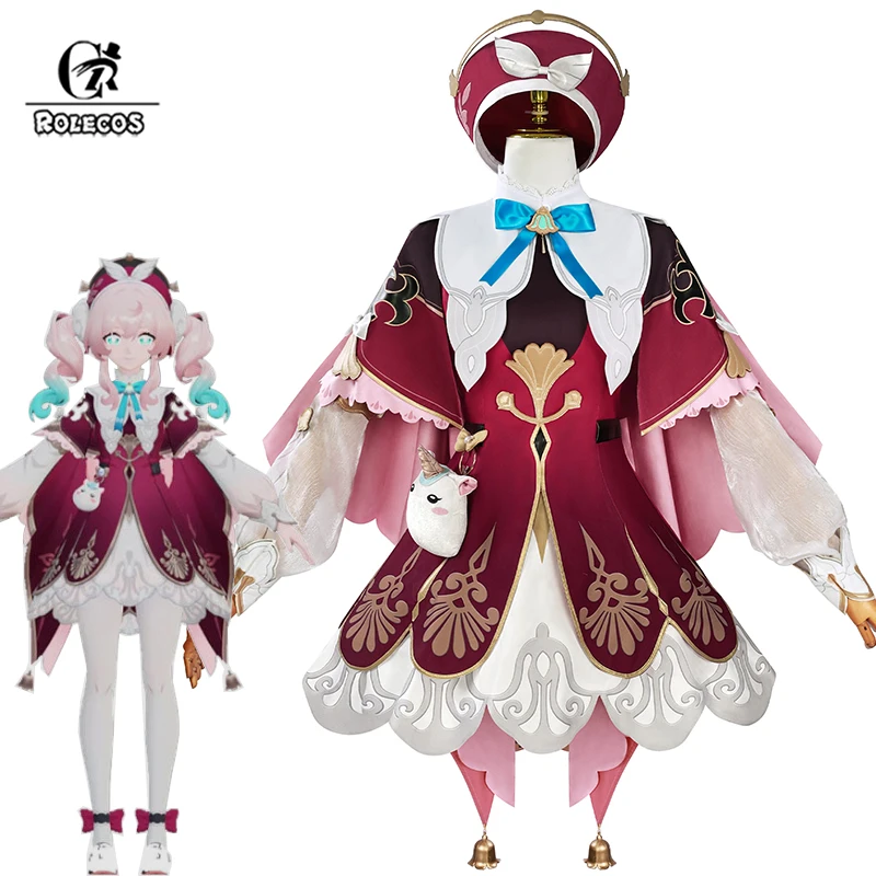 ROLECOS Game Honkai Star Rail Hyacine Cosplay Costume Hyacine Costume Women Dress Role Play Halloween Party Suit Fullset Outfit
ROLECOS Game Honkai Star Rail Hyacine Cosplay Costume Hyacine Costume Women Dress Role Play Halloween Party Suit Fullset Outfit