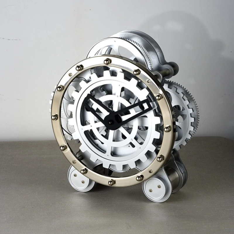 Nordic Table Clock Creativity Retro Gear Desk Clock Aesthetic Minimalist Watches Home Bedroom Office Desktop Interior Ornaments
Nordic Table Clock Creativity Retro Gear Desk Clock Aesthetic Minimalist Watches Home Bedroom Office Desktop Interior Ornaments