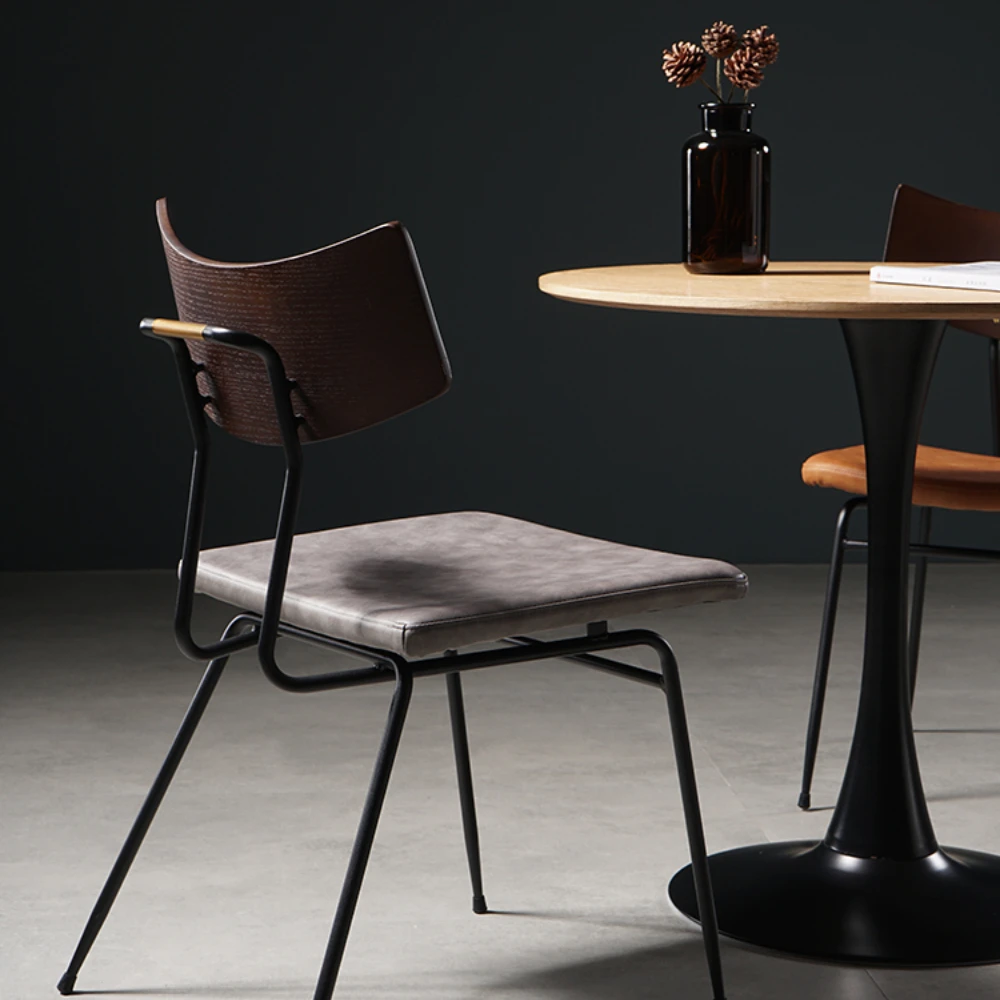 Household Industrial Style Iron Genuine Leather Chair Simple Coffee Shop Negotiation Table and Chair
Household Industrial Style Iron Genuine Leather Chair Simple Coffee Shop Negotiation Table and Chair