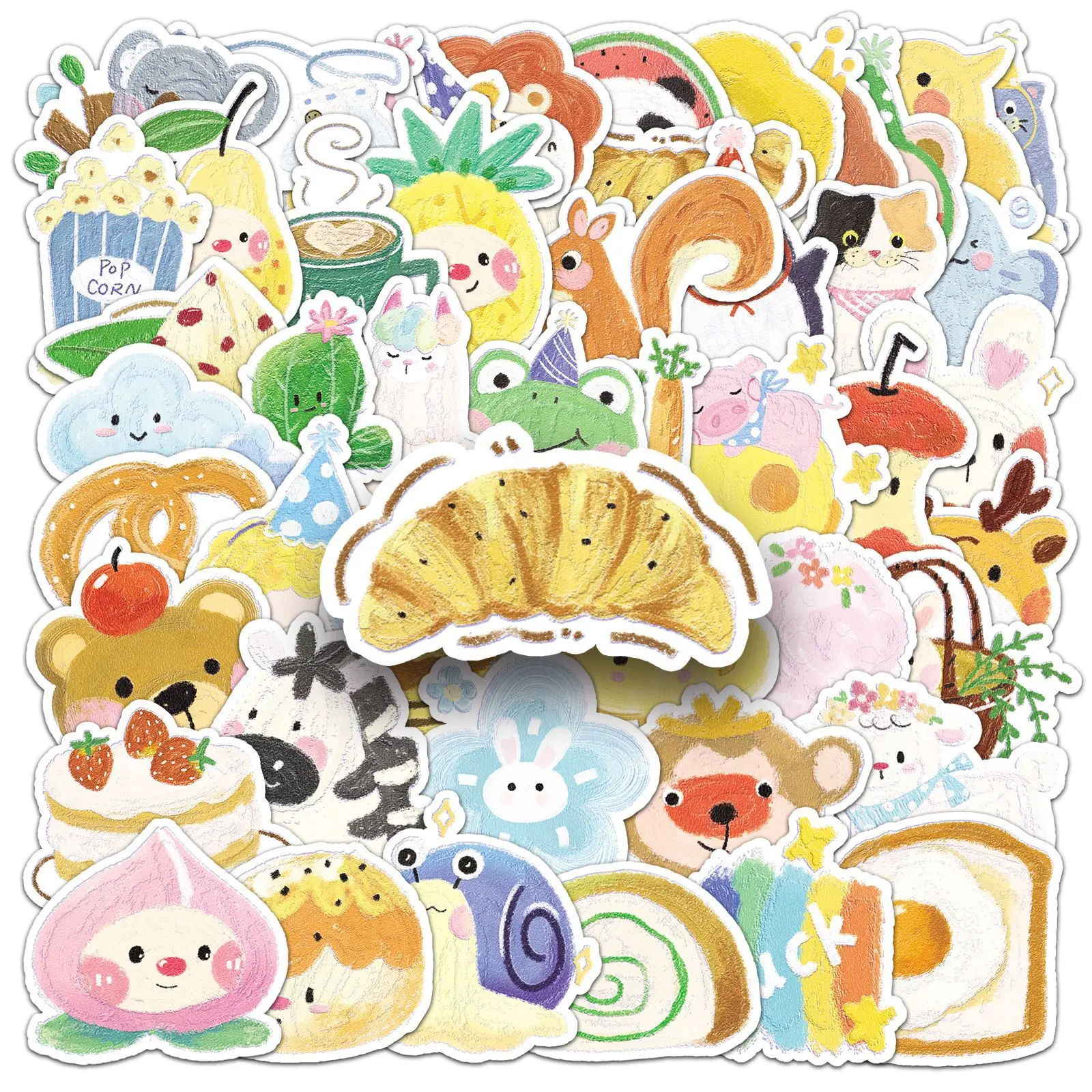 10/30/50PCS Oil Painting Style Graffiti Stickers Cute Cartoon Animals Decal Notebook Phone Guitar Skateboard Sticker Toys
10/30/50PCS Oil Painting Style Graffiti Stickers Cute Cartoon Animals Decal Notebook Phone Guitar Skateboard Sticker Toys