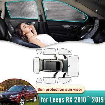 Car Sun Shade for Lexus RX 270 300 350 300h RX270 2010 2011 2012 2013 2014 2015 Sunshade Windshield Side Window Privacy Shading