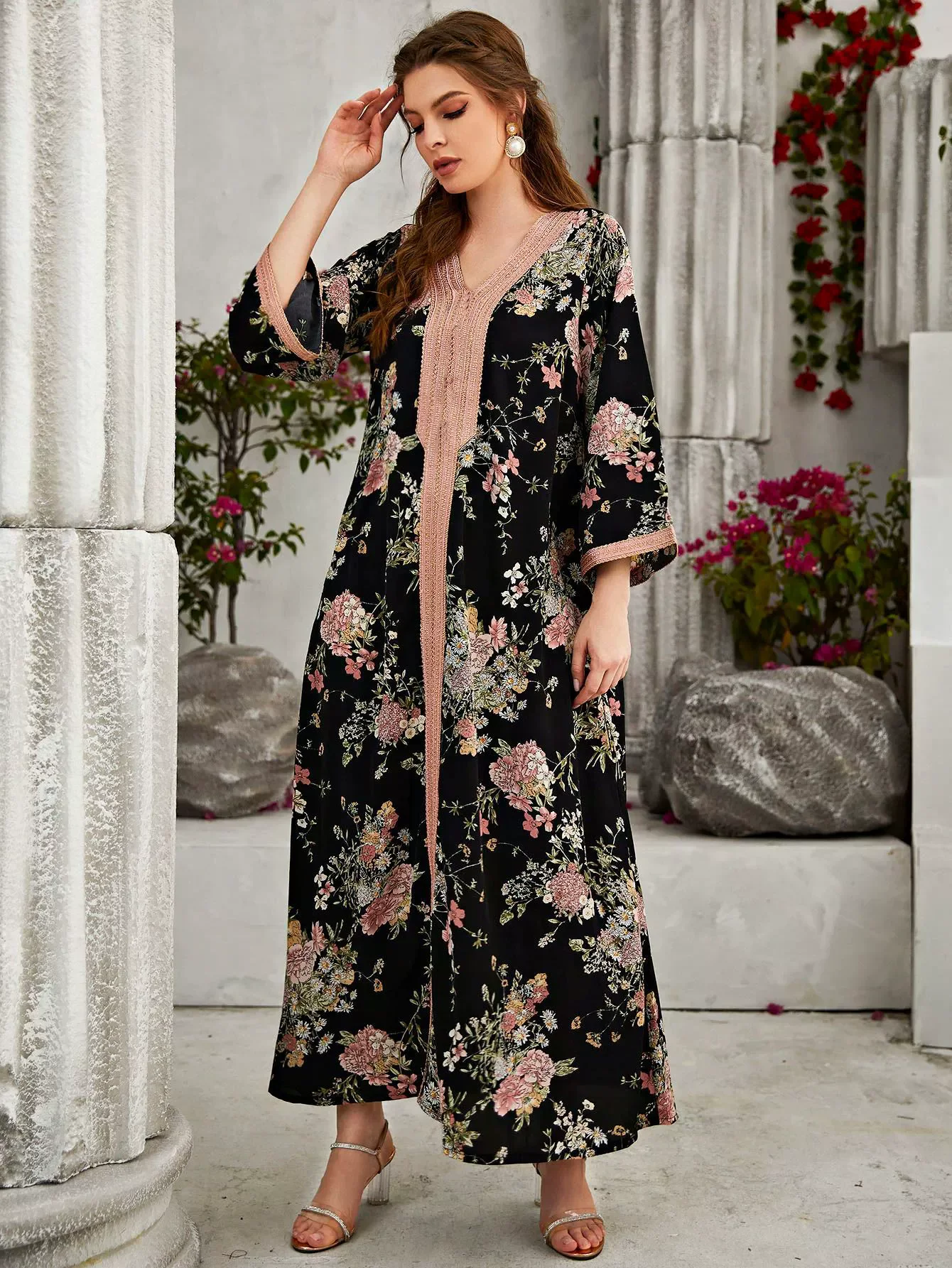Ramadan Muslim Women's Eid al Fitr New Printed Elegant Luxury Dress Dubai Abaya Elegant Women's Casual Robe Islamic Clothing
Ramadan Muslim Women's Eid al Fitr New Printed Elegant Luxury Dress Dubai Abaya Elegant Women's Casual Robe Islamic Clothing