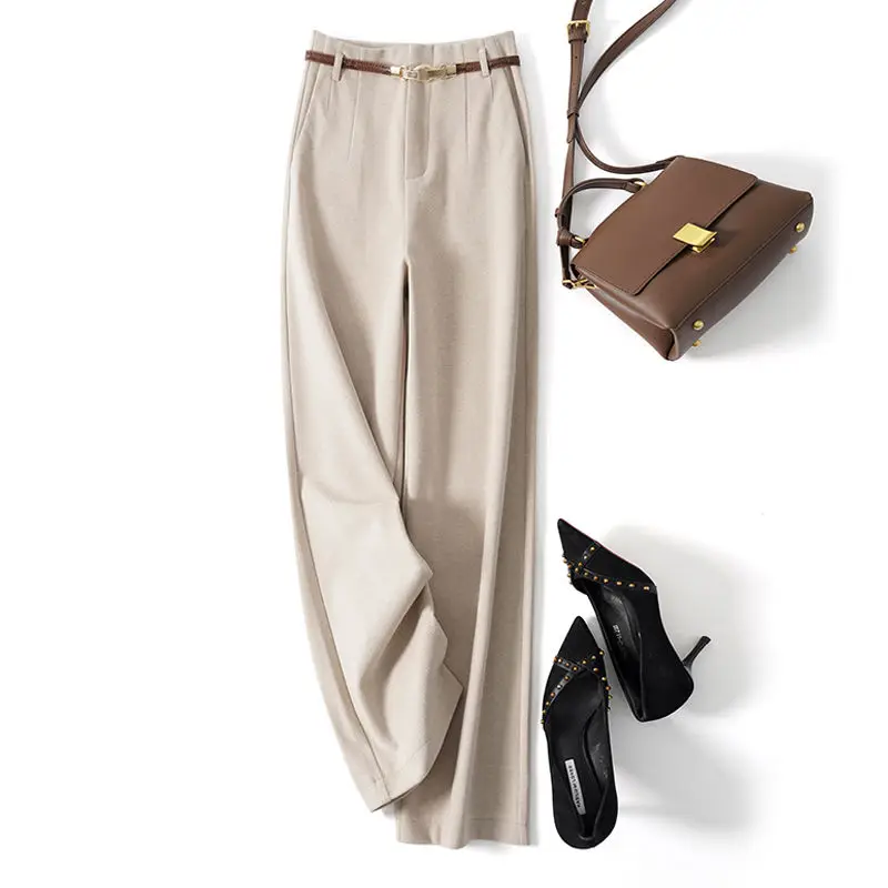 Casual Pants Women Striped Suit Pants 2023 Spring New Leg Length Wide Leg Pants Commuting 2023 News High Waist Female A85
Casual Pants Women Striped Suit Pants 2023 Spring New Leg Length Wide Leg Pants Commuting 2023 News High Waist Female A85