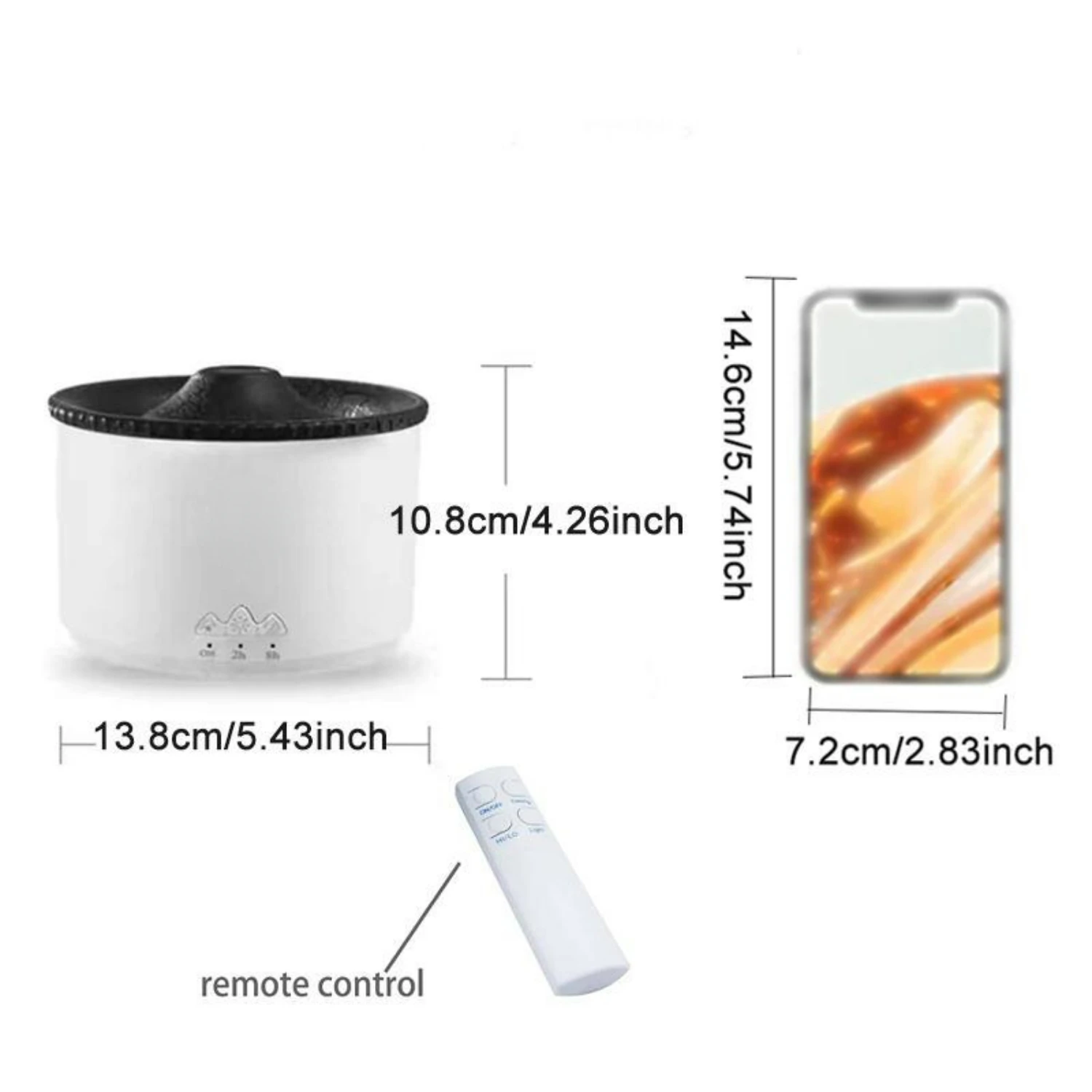 Cute Portable 360ML Air Humidifier with Smoke Ring Night Light Lamp - Mini Fragrance Diffuser - Perfect Essential Oil Diffuser f
Cute Portable 360ML Air Humidifier with Smoke Ring Night Light Lamp - Mini Fragrance Diffuser - Perfect Essential Oil Diffuser f