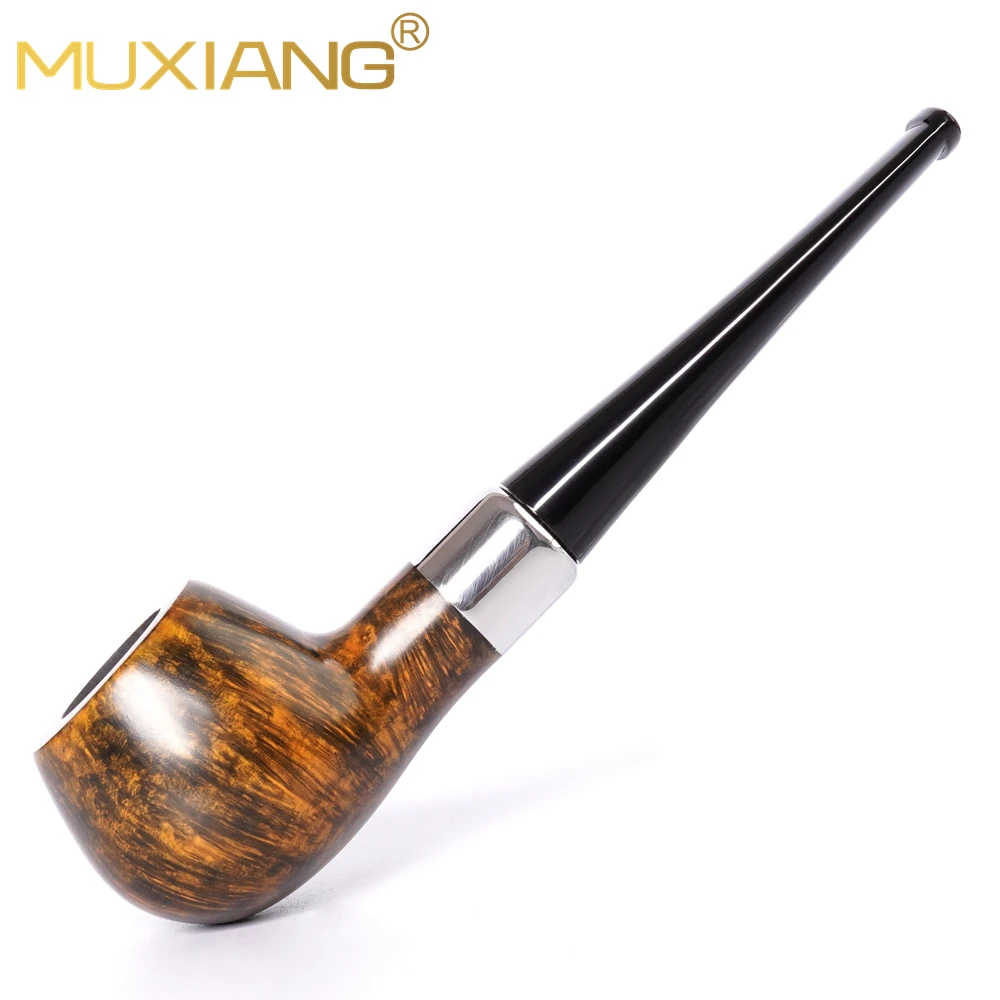 High Quality Briar Smoking Pipe Handmade Craft Durable Structure Tobacco Pipe for Father
High Quality Briar Smoking Pipe Handmade Craft Durable Structure Tobacco Pipe for Father