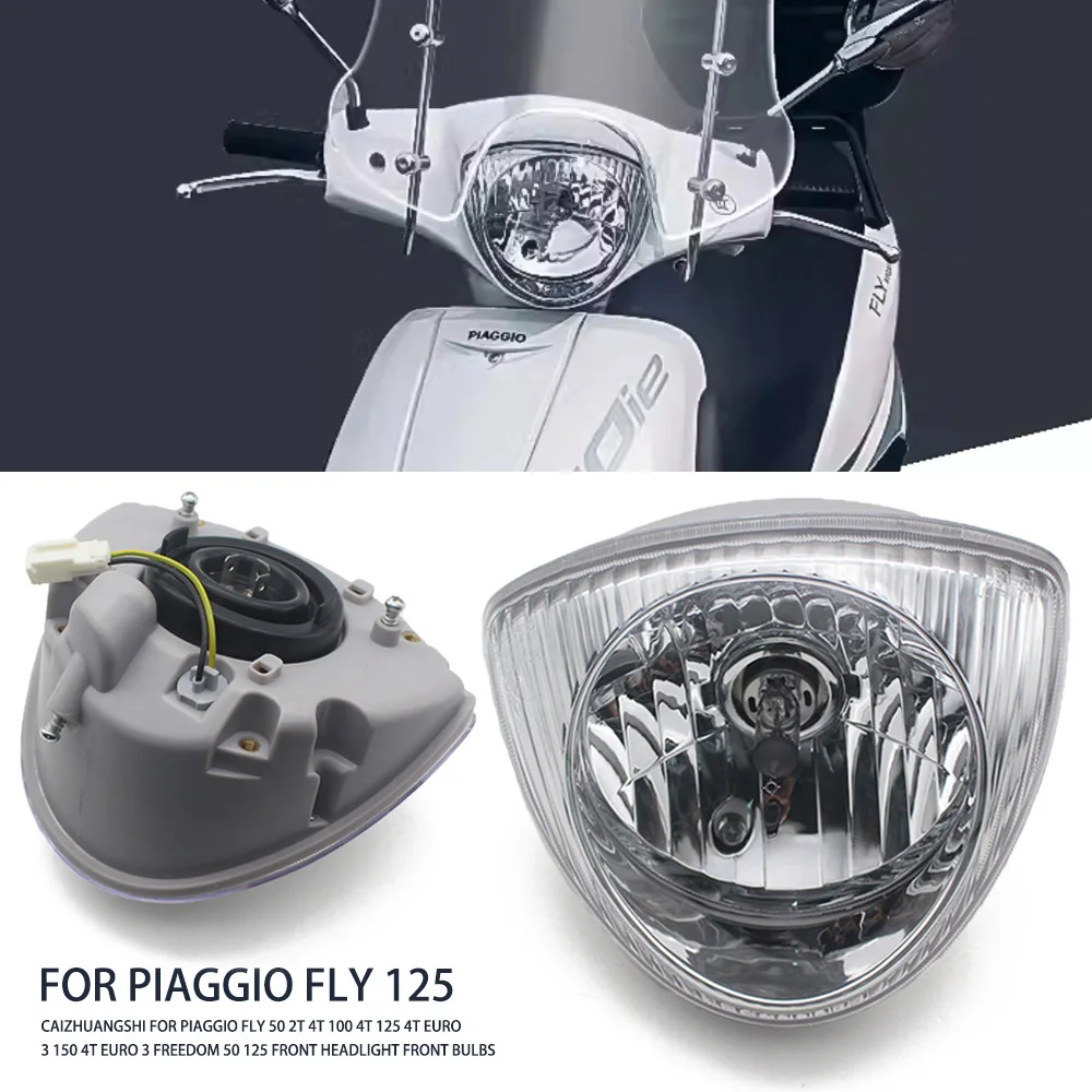 Motorcycle Front Headlight Scooter Headlamp Beam Bulb Head Lamp For FLY 50 2T 4T 100 4T 125 4T Euro 3 150 4T Euro 3 Liberty 50
Motorcycle Front Headlight Scooter Headlamp Beam Bulb Head Lamp For FLY 50 2T 4T 100 4T 125 4T Euro 3 150 4T Euro 3 Liberty 50