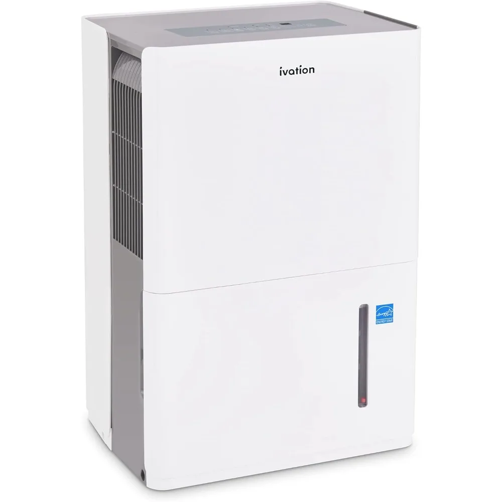 4,500 Sq. Ft Energy Star Dehumidifier With Pump, Large Capacity Compressor De-humidifier for Big Rooms and Basements with Conti
4,500 Sq. Ft Energy Star Dehumidifier With Pump, Large Capacity Compressor De-humidifier for Big Rooms and Basements with Conti