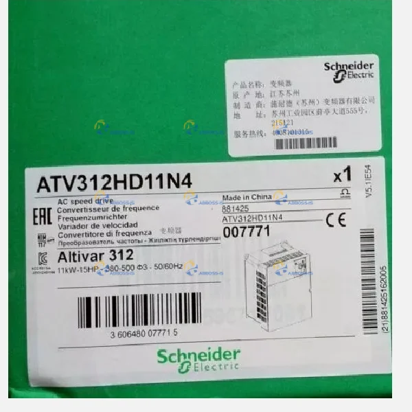 1pc Atv312hd11n4 11kw 380v Brand New Original Spot Plc
1pc Atv312hd11n4 11kw 380v Brand New Original Spot Plc