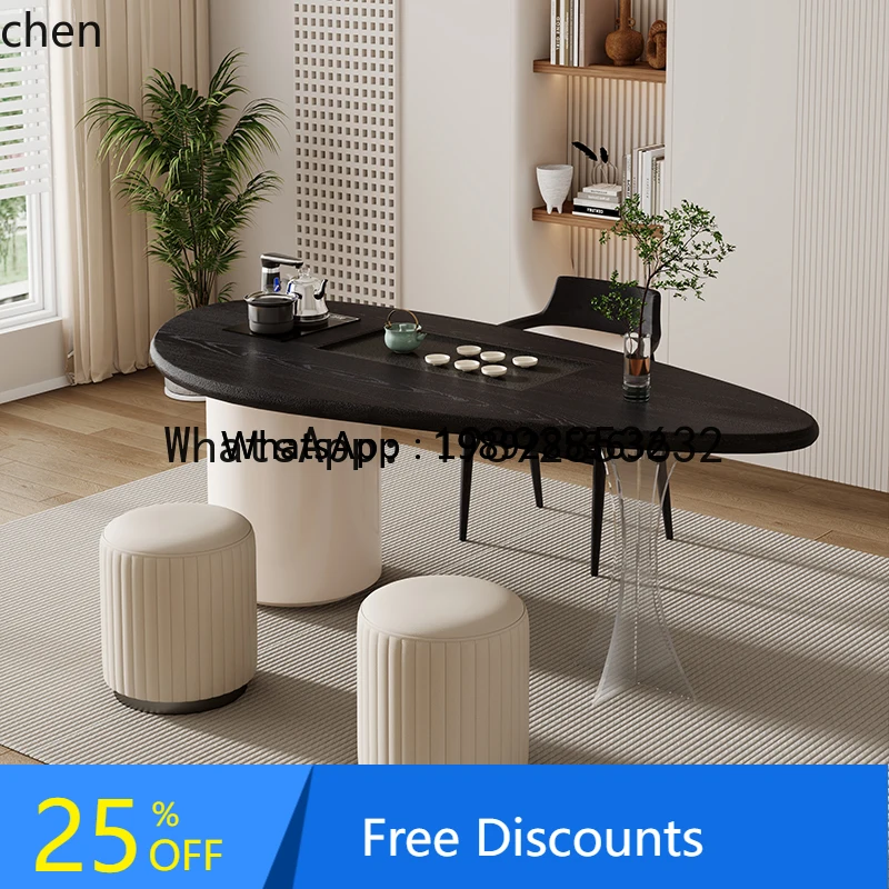 X1 Balcony Tea Table and Chair Set for Home Use, Solid Wood with Integrated Small Kettle and Tea Brewing Table home decor
X1 Balcony Tea Table and Chair Set for Home Use, Solid Wood with Integrated Small Kettle and Tea Brewing Table home decor