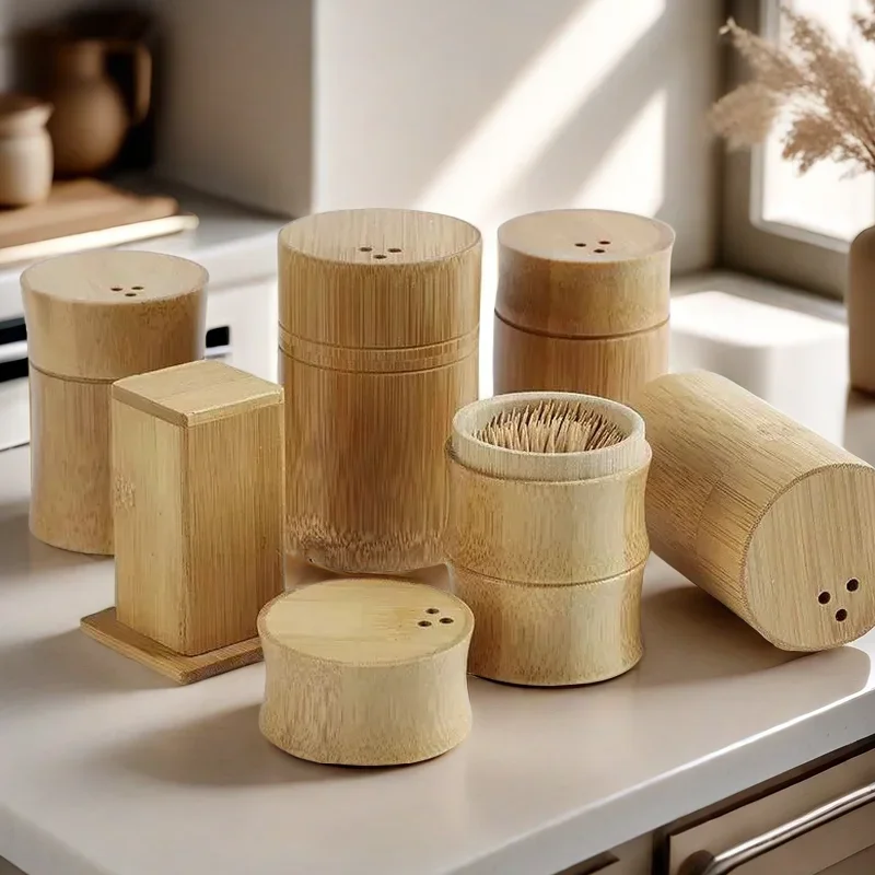 Natural Bamboo Toothpick Box Restaurant Creative Toothpick Jar Chinese Toothpick Holder Disposable Toothpicks
Natural Bamboo Toothpick Box Restaurant Creative Toothpick Jar Chinese Toothpick Holder Disposable Toothpicks