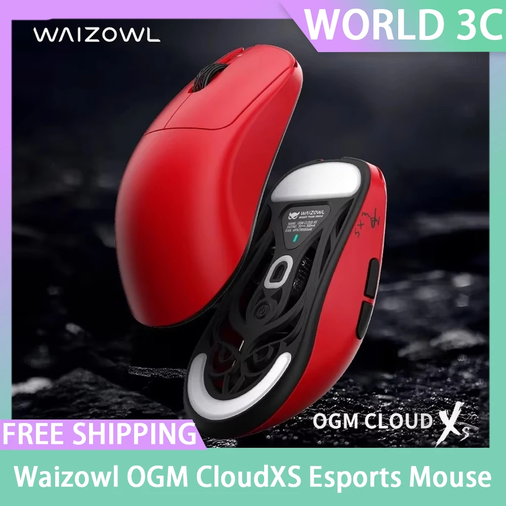 Киберспортивная мышь Waizowl OGM CloudXS, 3 режима, беспроводная игровая мышь PAW3950, легкая мышь, компьютерные аксессуары на заказ, подарки
Киберспортивная мышь Waizowl OGM CloudXS, 3 режима, беспроводная игровая мышь PAW3950, легкая мышь, компьютерные аксессуары на заказ, подарки