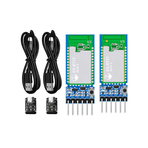 DX-BT27 420m long distance BLE 5.1 module DA14585&+PA Amplifiers 13.5 dbm UART transmission Bluetooth module