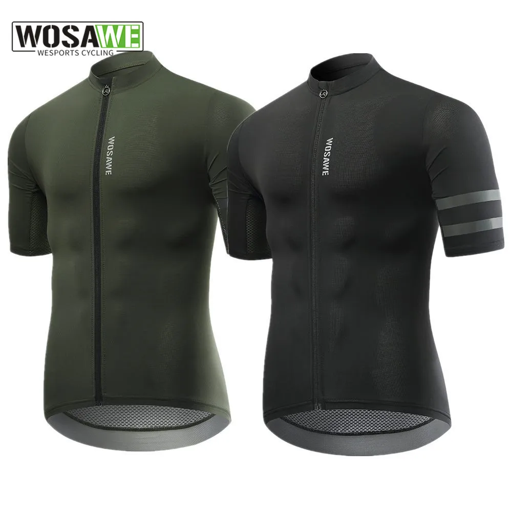 WOSAWE Summer Men Cycling Jersey Breathable Downhill Jersey Pro Team Sweatshirt Mountain Bicycle Clothing MTB Road Bike Shirts
WOSAWE Summer Men Cycling Jersey Breathable Downhill Jersey Pro Team Sweatshirt Mountain Bicycle Clothing MTB Road Bike Shirts