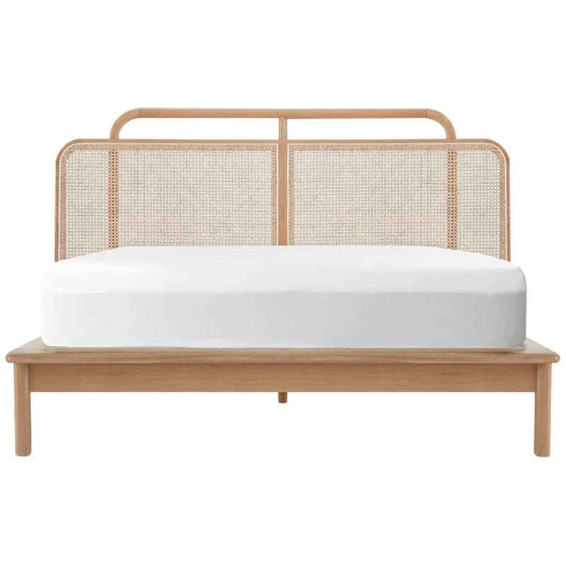 Nordic Instagram Japanese modern luxury rattan woven bed household double homestay furniture
Nordic Instagram Japanese modern luxury rattan woven bed household double homestay furniture