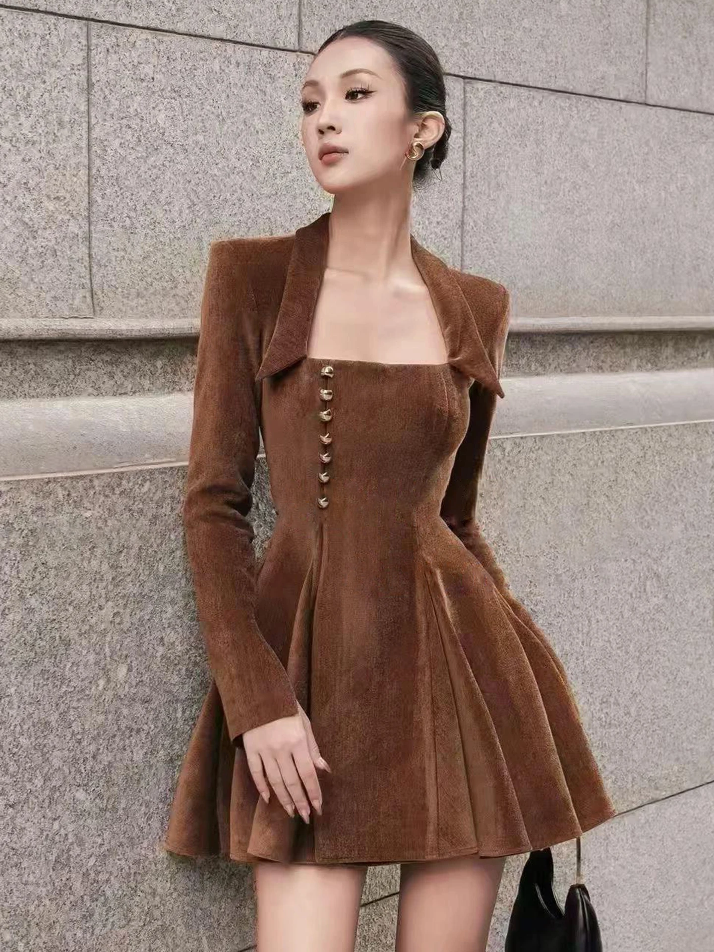 Stunningly Beautiful Women's Dress Midi Skirt Vintage Unique Lovely A-Line Silhouette High Waist Long Sleeve Fall Winter Wear
Stunningly Beautiful Women's Dress Midi Skirt Vintage Unique Lovely A-Line Silhouette High Waist Long Sleeve Fall Winter Wear