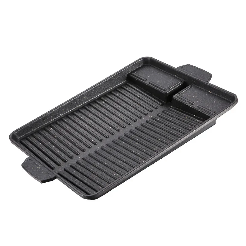 BBQ Grill Pan Plate 32 X 26cm Portable Non-Stick Coating Butane Gas Stove Cooker Plate Rectangle Korean Barbecue Plate
BBQ Grill Pan Plate 32 X 26cm Portable Non-Stick Coating Butane Gas Stove Cooker Plate Rectangle Korean Barbecue Plate