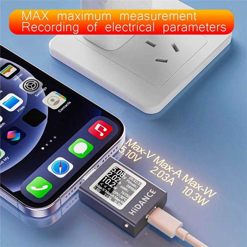 The New HDC-085C DC 4.5-50V 0-12A PD3.1 Multifunction Digital Display Dcvoltage Ammeter Power Meter Type-C Cell Charging Tester
The New HDC-085C DC 4.5-50V 0-12A PD3.1 Multifunction Digital Display Dcvoltage Ammeter Power Meter Type-C Cell Charging Tester