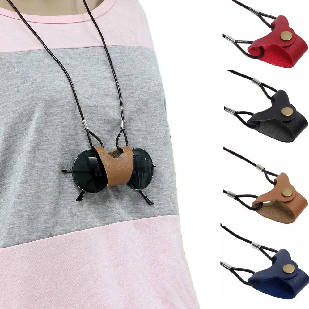 PU Leather Glasses Bag Eyewear Cases Anti Fall R Eyewear Hanging Neck Strap Sunglasses Pouch Glasses Storage Lanyard
PU Leather Glasses Bag Eyewear Cases Anti Fall R Eyewear Hanging Neck Strap Sunglasses Pouch Glasses Storage Lanyard