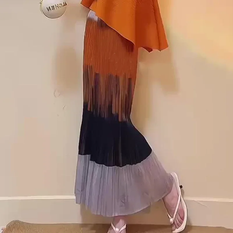 Pleats Pleated Skirt 2024 Summer Trend Loose Age-reducing Undershirt Top Pleated Patchwork Fishtail Bustier Skirt Women Clothing
Pleats Pleated Skirt 2024 Summer Trend Loose Age-reducing Undershirt Top Pleated Patchwork Fishtail Bustier Skirt Women Clothing