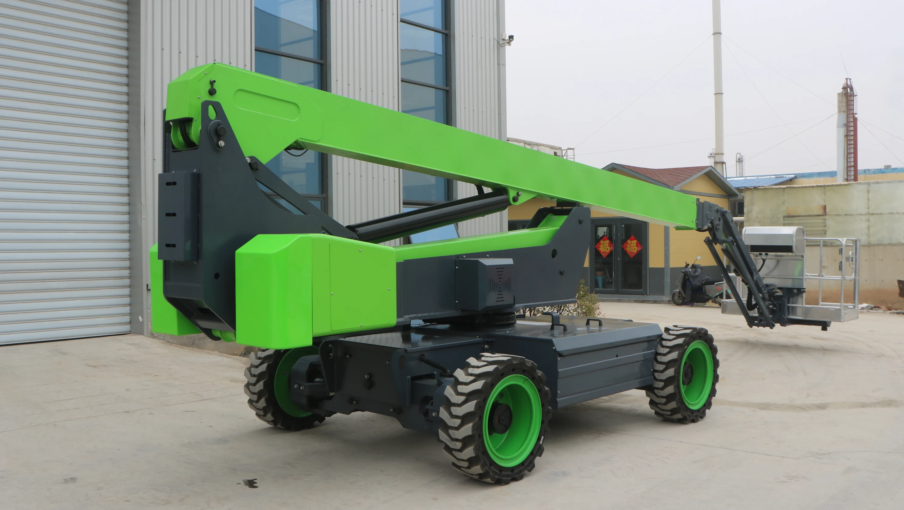 Telescopic Straight Boom Lift Hydraulic Aerial Work Platform
Telescopic Straight Boom Lift Hydraulic Aerial Work Platform