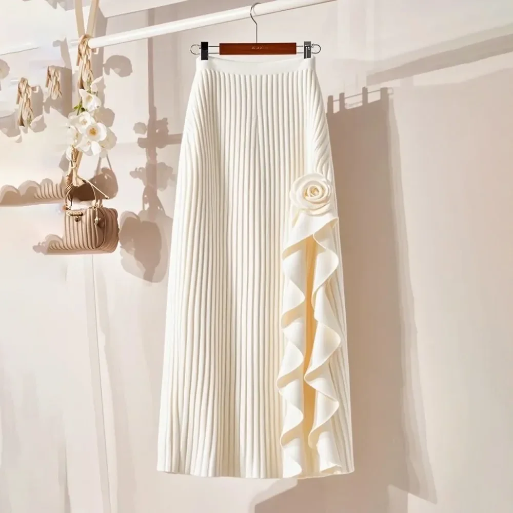 Корейские розовые нерегулярные юбки трапециевидной формы, женские весенне-осенние 2026, новые модные утягивающие молочные сексуальные юбки средней длины с высокой талией
Корейские розовые нерегулярные юбки трапециевидной формы, женские весенне-осенние 2026, новые модные утягивающие молочные сексуальные юбки средней длины с высокой талией