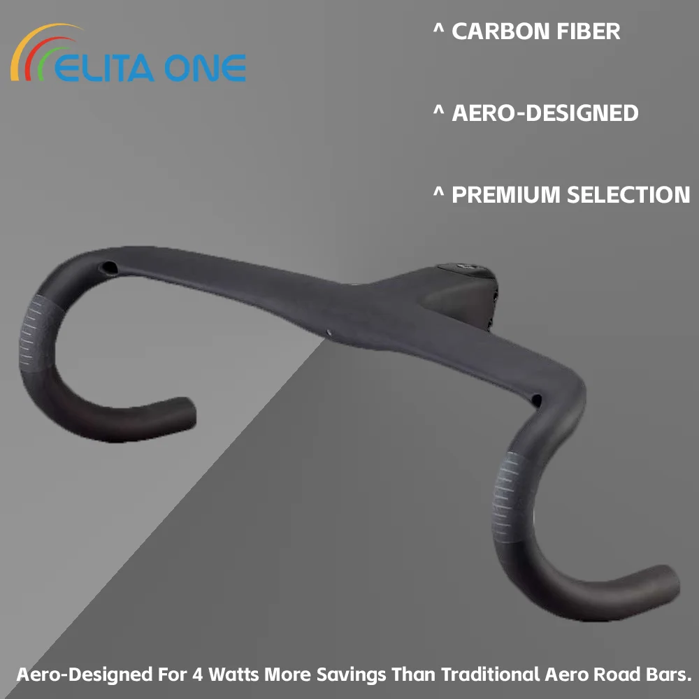 ELITA SL8 Road Carbon Handlebar Bent Bar 127mm Drop 75mm Internal Cable Routing Bicycle Handlebar Diameter with Spacer
ELITA SL8 Road Carbon Handlebar Bent Bar 127mm Drop 75mm Internal Cable Routing Bicycle Handlebar Diameter with Spacer