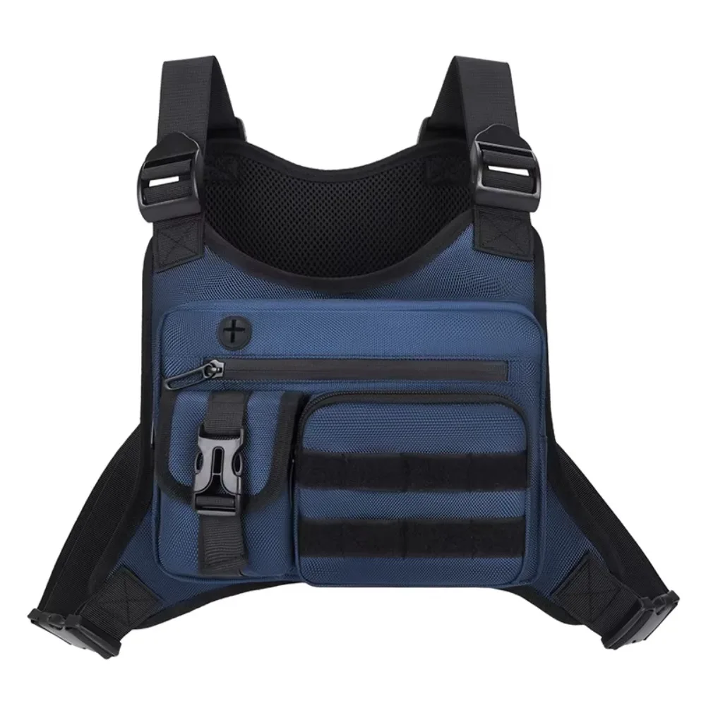 Adjustable Sports Vest Bag Water Resistant Multi-functional Multi-functional Chest Bag Lightweight Oxford Cloth Running Vest Bag
Adjustable Sports Vest Bag Water Resistant Multi-functional Multi-functional Chest Bag Lightweight Oxford Cloth Running Vest Bag