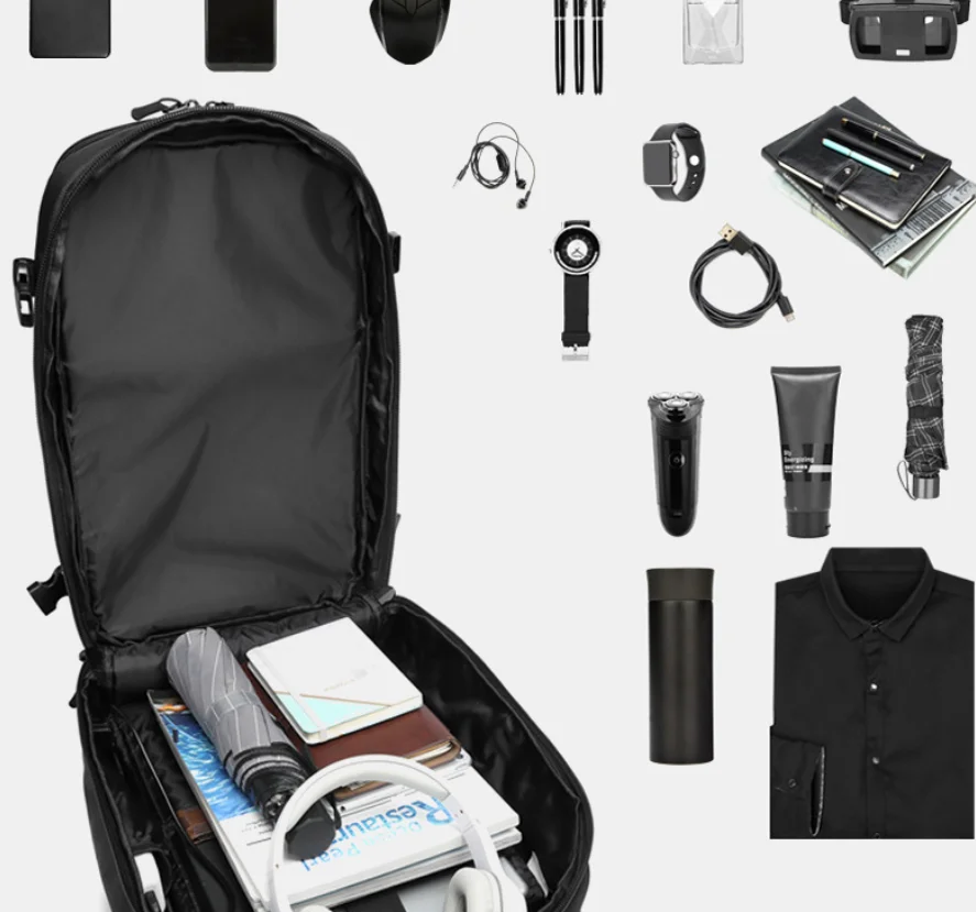 Спортивный рюкзак OZUKO для бизнеса и отдыха, сумка для ноутбука 15.6 дюймов, дорожный спортивный рюкзак
Спортивный рюкзак OZUKO для бизнеса и отдыха, сумка для ноутбука 15.6 дюймов, дорожный спортивный рюкзак