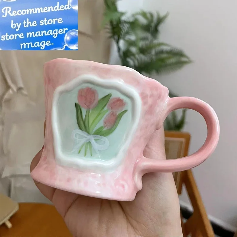 Ahunderjiaz-ретро неправильная керамическая кружка, ручная роспись, стиль масляной живописи, чашка для кофе, подарок на день рождения, набор для напитков
Ahunderjiaz-ретро неправильная керамическая кружка, ручная роспись, стиль масляной живописи, чашка для кофе, подарок на день рождения, набор для напитков