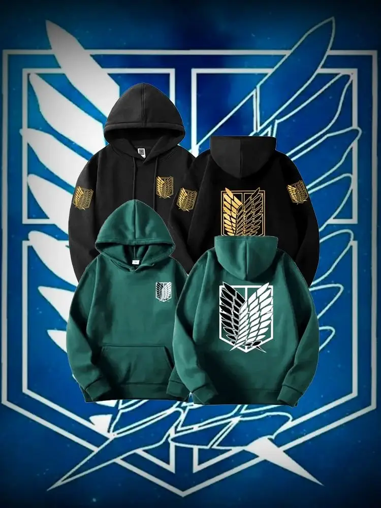 Attack Titan Printed Hoodies Men's Women's Oversized Hooded Sweatshirts Harajuku Sweaters Cotton Fleece Long Sleeves Sportswear
Attack Titan Printed Hoodies Men's Women's Oversized Hooded Sweatshirts Harajuku Sweaters Cotton Fleece Long Sleeves Sportswear