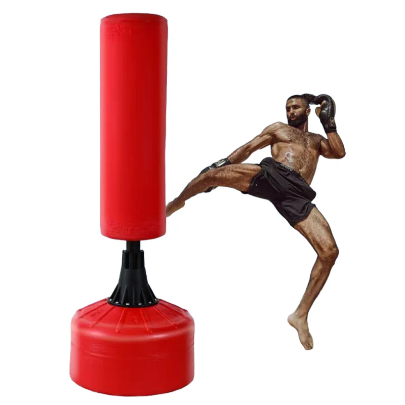 Wholesale Boxing Equipment Standing Punching Bags Thai Kick Boxing Taekwondo Height Adjustable For Adult Children
Wholesale Boxing Equipment Standing Punching Bags Thai Kick Boxing Taekwondo Height Adjustable For Adult Children
