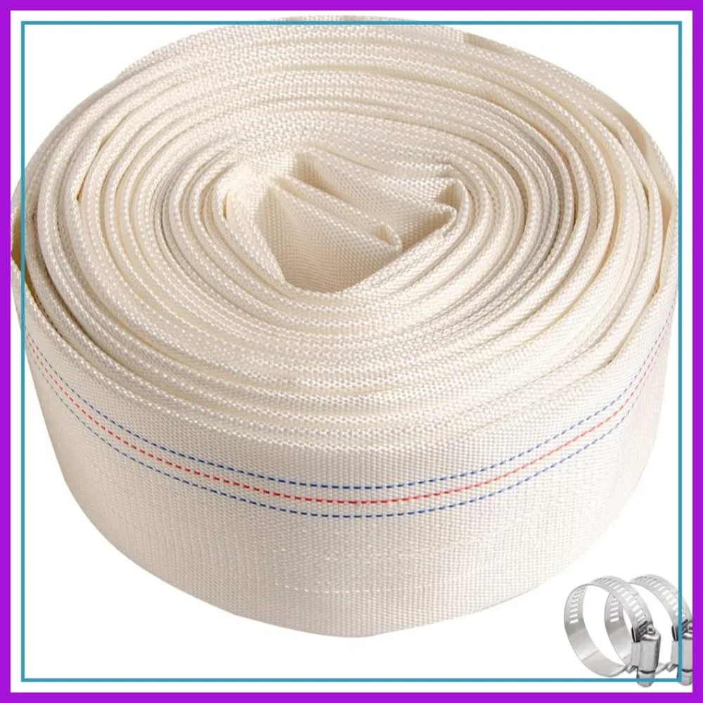 6" x 30 FT Heavy Duty Pool Backwash Hose – Reinforced Lay-Flat Discharge Pipe for Water Transfer, Pumps & General Use
6" x 30 FT Heavy Duty Pool Backwash Hose – Reinforced Lay-Flat Discharge Pipe for Water Transfer, Pumps & General Use