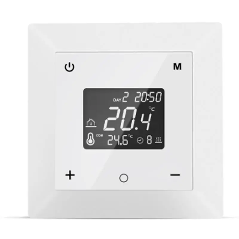 N10R-Smart Tuya WIFI Терморегулятор с LED-экраном, AC 220V 16A, для электрического теплого пола
N10R-Smart Tuya WIFI Терморегулятор с LED-экраном, AC 220V 16A, для электрического теплого пола