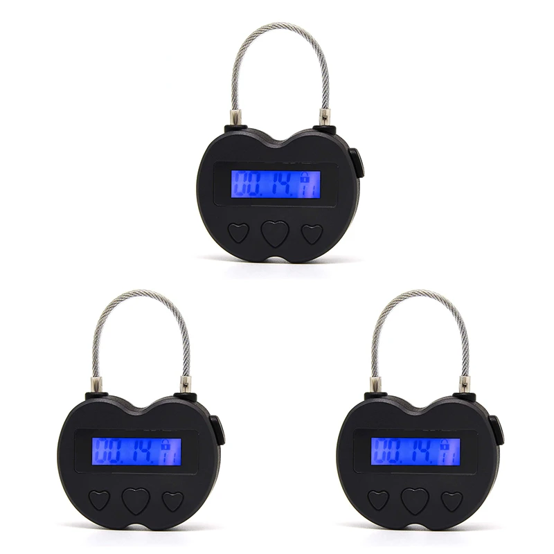 Smart Time Lock LCD Display Time Lock Multifunctional Travel Electronic Timer Waterproof USB Rechargeable Temporary Timer
Smart Time Lock LCD Display Time Lock Multifunctional Travel Electronic Timer Waterproof USB Rechargeable Temporary Timer