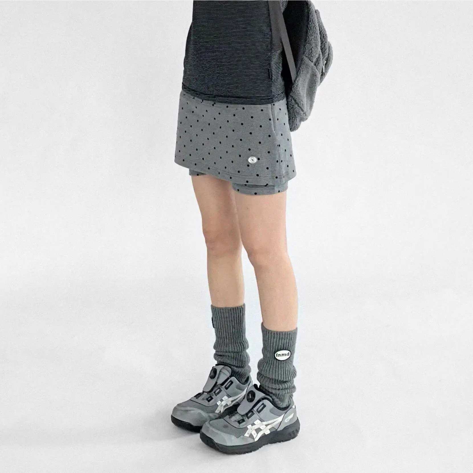 Summer Polka Dot Skirt Women's High Waist Casual Sports Bodycon Skirt Anti-Light Walking orts Ci Walk PVC Material
Summer Polka Dot Skirt Women's High Waist Casual Sports Bodycon Skirt Anti-Light Walking orts Ci Walk PVC Material