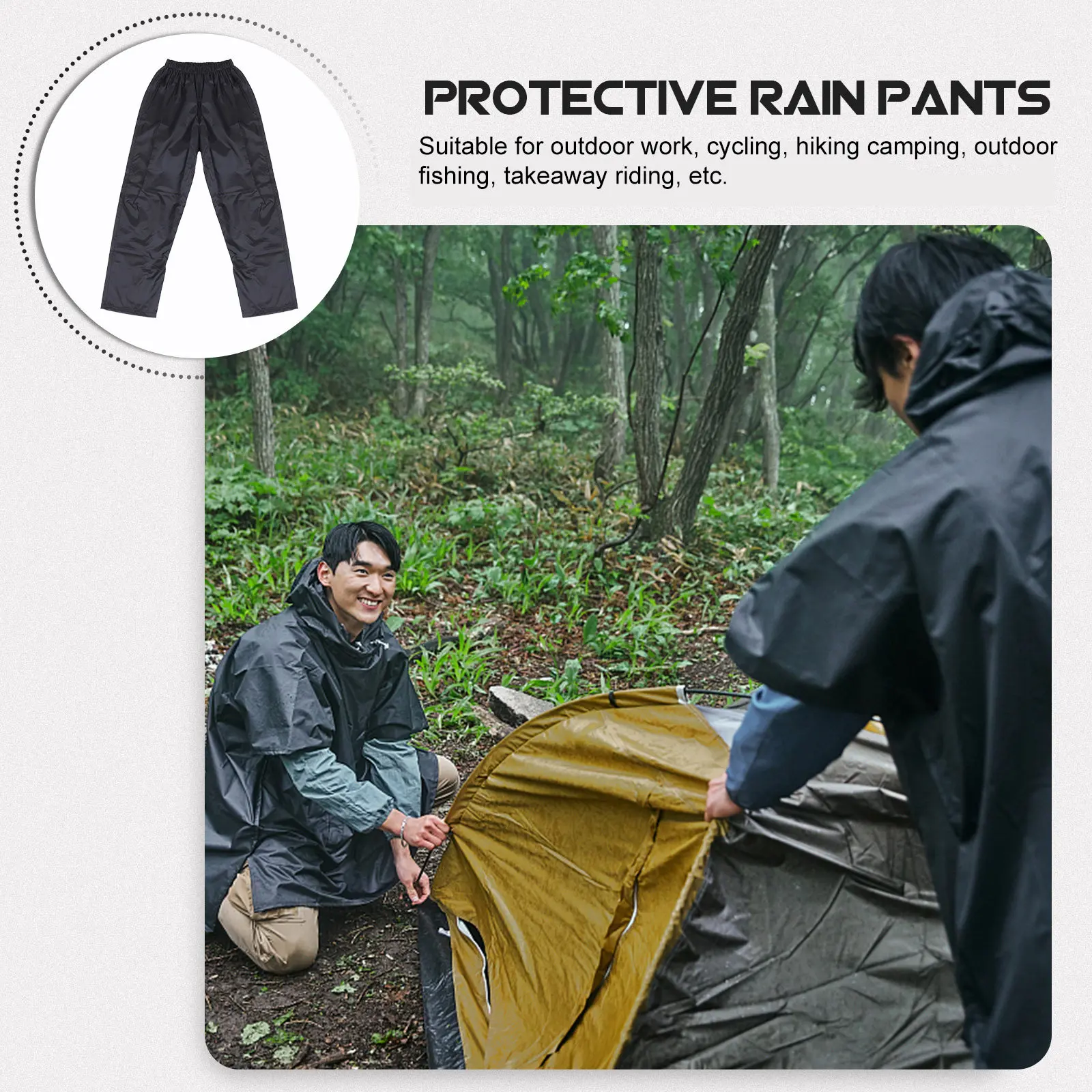Waterproof Rain Pants for Adults High-Quality Wear-Resistant Lightweight Windproof Stain-Resistant Outdoor Hiking Cycling
Waterproof Rain Pants for Adults High-Quality Wear-Resistant Lightweight Windproof Stain-Resistant Outdoor Hiking Cycling