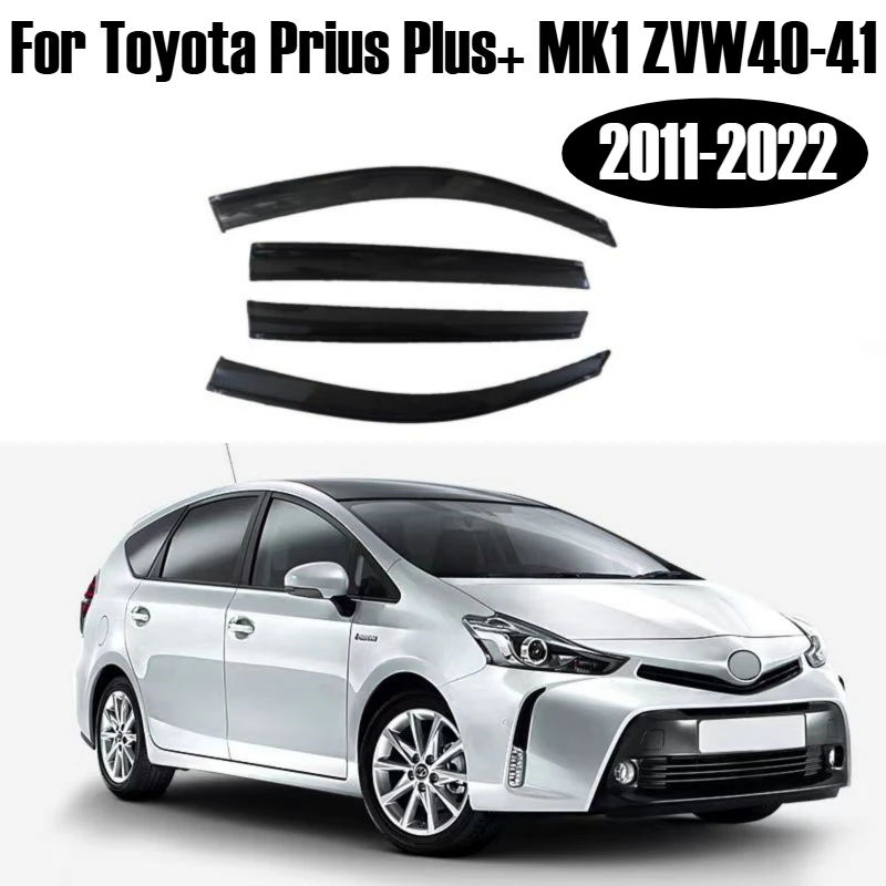 Для Toyota Prius Plus + MK1 ZVW40-41 2011-2022 автомобильный оконный козырек, вентиляционные дефлекторы ветра, козырек от дождя, козырек
Для Toyota Prius Plus + MK1 ZVW40-41 2011-2022 автомобильный оконный козырек, вентиляционные дефлекторы ветра, козырек от дождя, козырек
