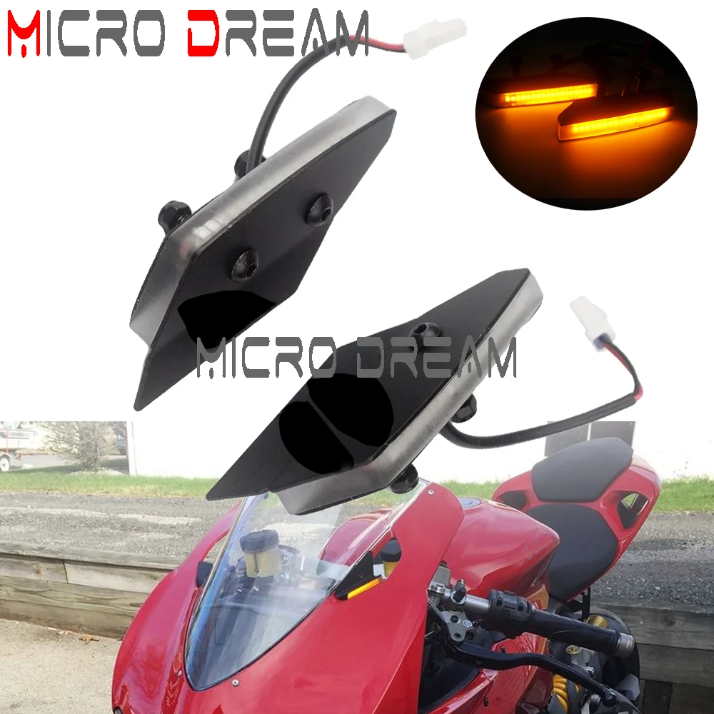 2X Motorcycle Black Mirror Block Off Front LED Turn Signals For All Ducati 959 1299 Panigale LED Signal Light Mirror Blocks
2X Motorcycle Black Mirror Block Off Front LED Turn Signals For All Ducati 959 1299 Panigale LED Signal Light Mirror Blocks