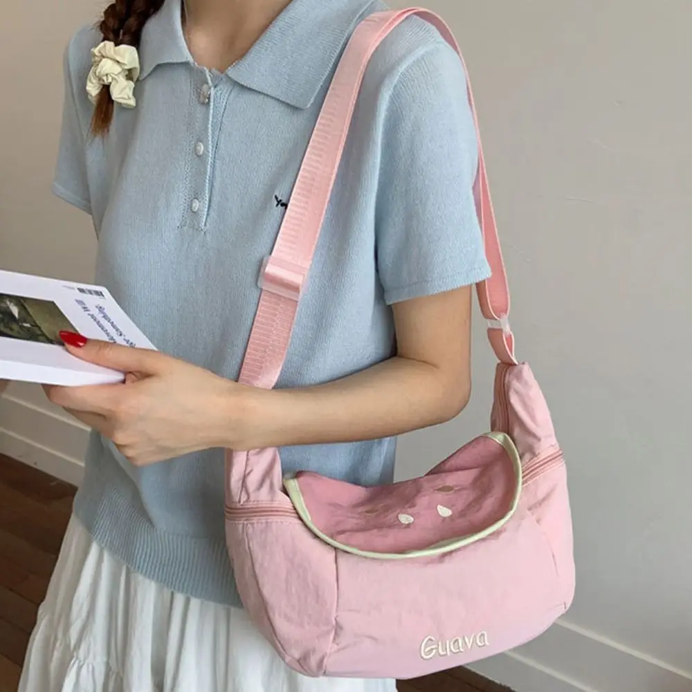 Cute Korean Style Nylon Shoulder Bag Large Capacity Lightweight Cloth Messenger Bag Tote Bag Creative Handbag Women
Cute Korean Style Nylon Shoulder Bag Large Capacity Lightweight Cloth Messenger Bag Tote Bag Creative Handbag Women
