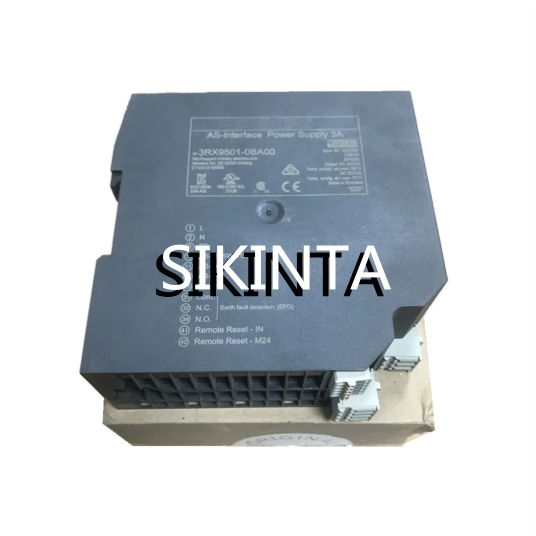 Новый мужской блок питания Sie AS-iPower 3RX9501-0BA00 AS-Inter face 3A для ПЛК
Новый мужской блок питания Sie AS-iPower 3RX9501-0BA00 AS-Inter face 3A для ПЛК