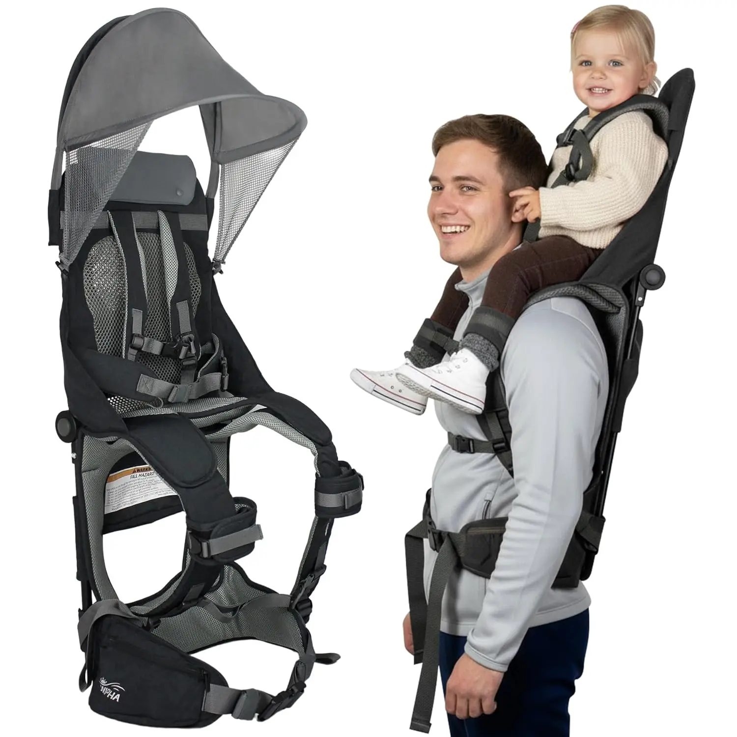Lightweight Toddler Hiking Backpack Carrier with Sun Shade for Kids 6 Months to 2 Years Old
Lightweight Toddler Hiking Backpack Carrier with Sun Shade for Kids 6 Months to 2 Years Old