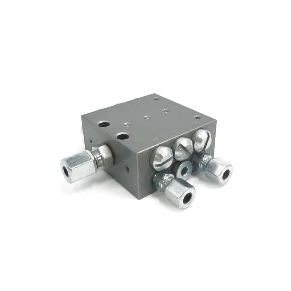 Customizable MVB-4 way lube oil pump divider valve metered lubrication accurate output progressive valves
Customizable MVB-4 way lube oil pump divider valve metered lubrication accurate output progressive valves