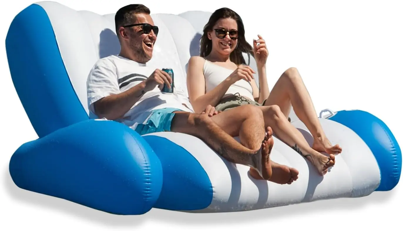 Inflatable Pool Floats Adults, Recliner Luxury Float, 2 or 3 Person, Lounger Chair with Handles, Cup Holder for Outdoor, Beac
Inflatable Pool Floats Adults, Recliner Luxury Float, 2 or 3 Person, Lounger Chair with Handles, Cup Holder for Outdoor, Beac