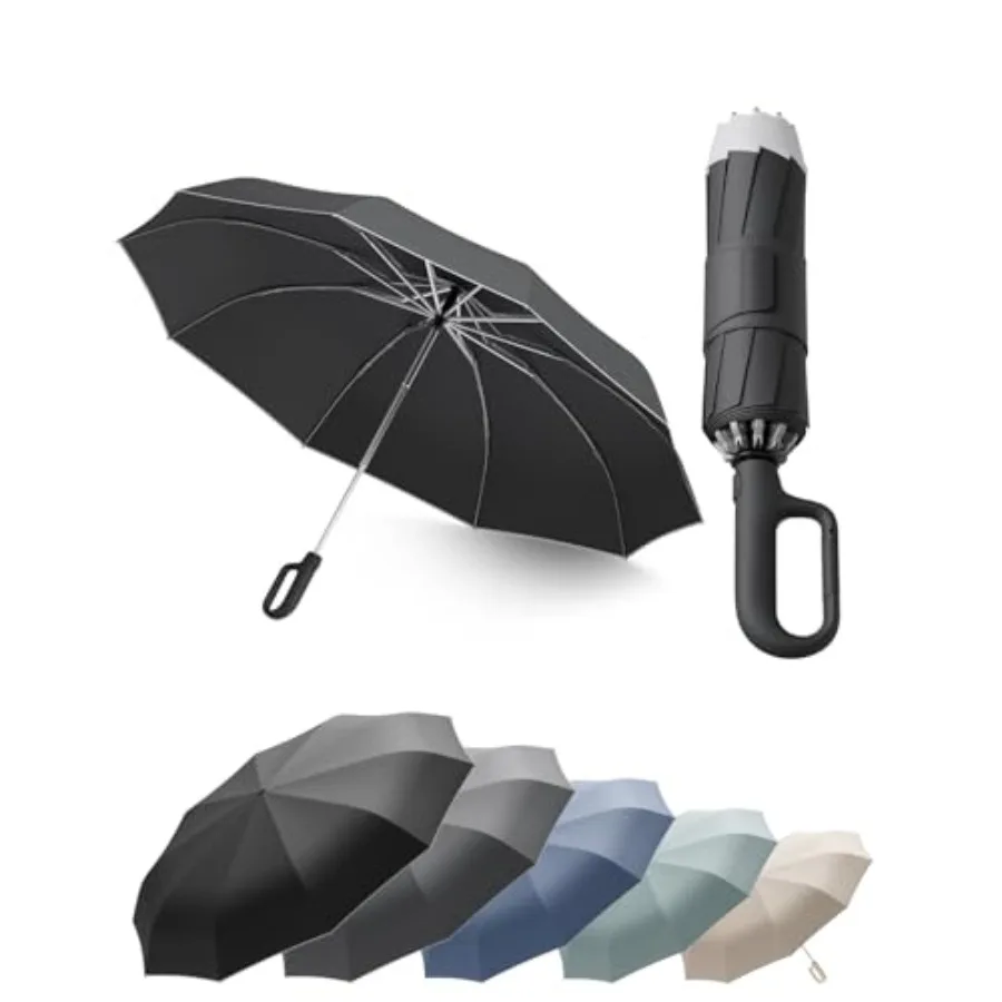 Windproof Travel Umbrella for Rain and sun, Rain and Sun 2-in-1 with Lining UPF 50+,54 Inch Reverse Folding Umbrella with Auto-
Windproof Travel Umbrella for Rain and sun, Rain and Sun 2-in-1 with Lining UPF 50+,54 Inch Reverse Folding Umbrella with Auto-