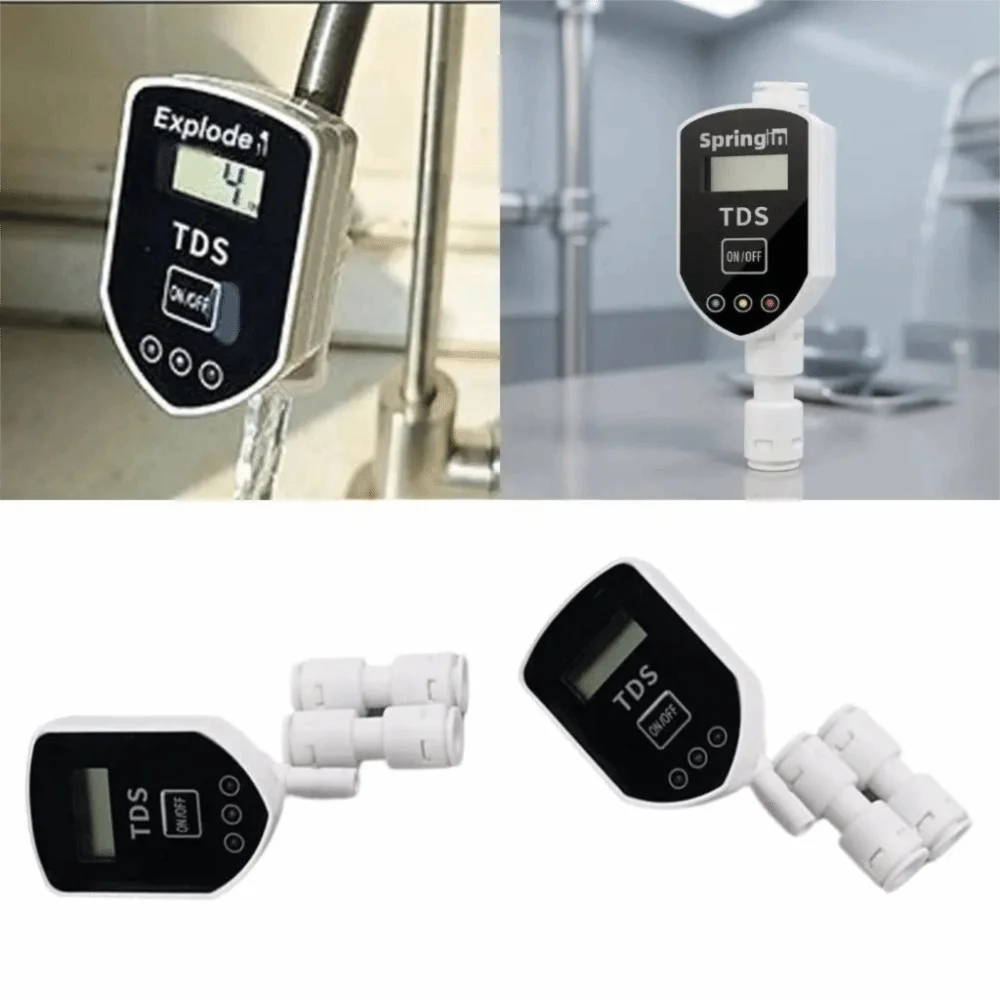 Digital Display Digital Meter Inline Installation Durable Materials Inline Water Quality Monitor Compact Design
Digital Display Digital Meter Inline Installation Durable Materials Inline Water Quality Monitor Compact Design