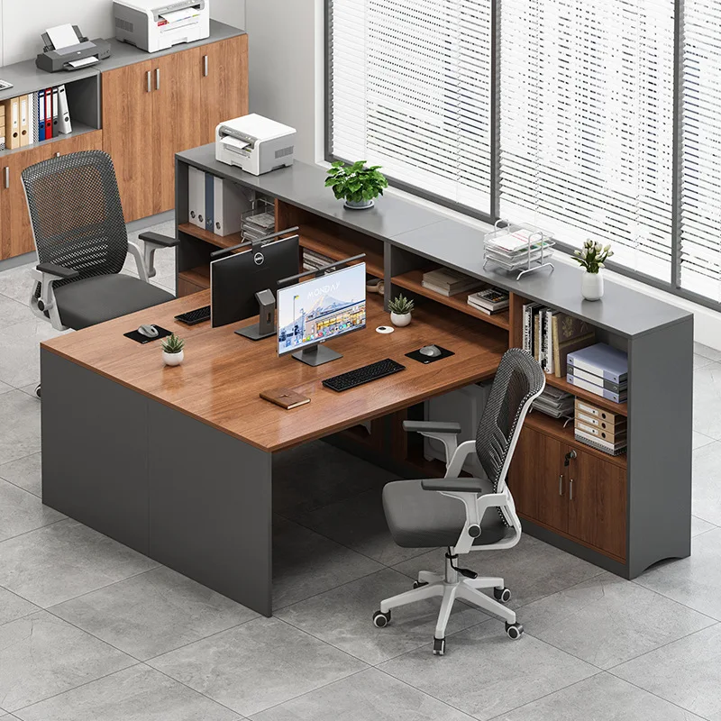 Desk Double Modern Office Employee Work Space Table and Chair Combination Thickened Employee Space
Desk Double Modern Office Employee Work Space Table and Chair Combination Thickened Employee Space