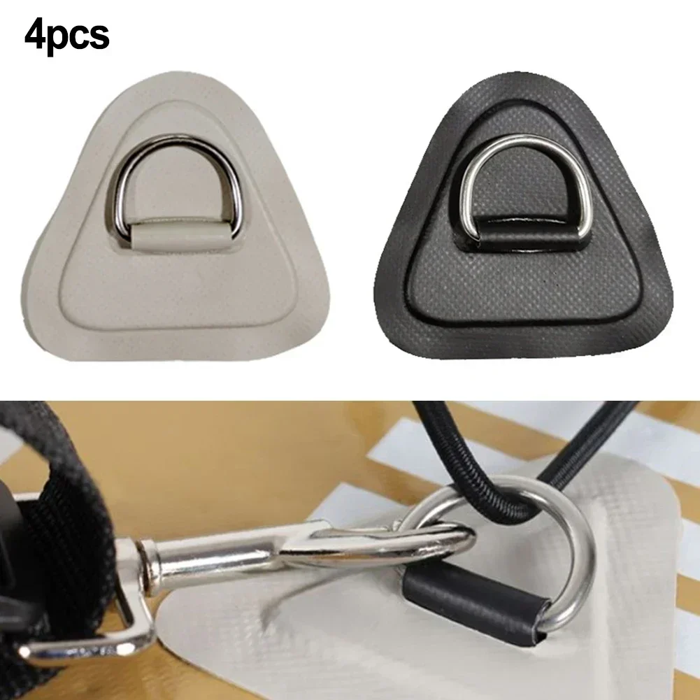 PVC Triangle Patch Set For Inflatable Boats Rafts Kayaks With Stainless Steel DRing Black/White/Blue/Green 9cm Boat Accessories
PVC Triangle Patch Set For Inflatable Boats Rafts Kayaks With Stainless Steel DRing Black/White/Blue/Green 9cm Boat Accessories