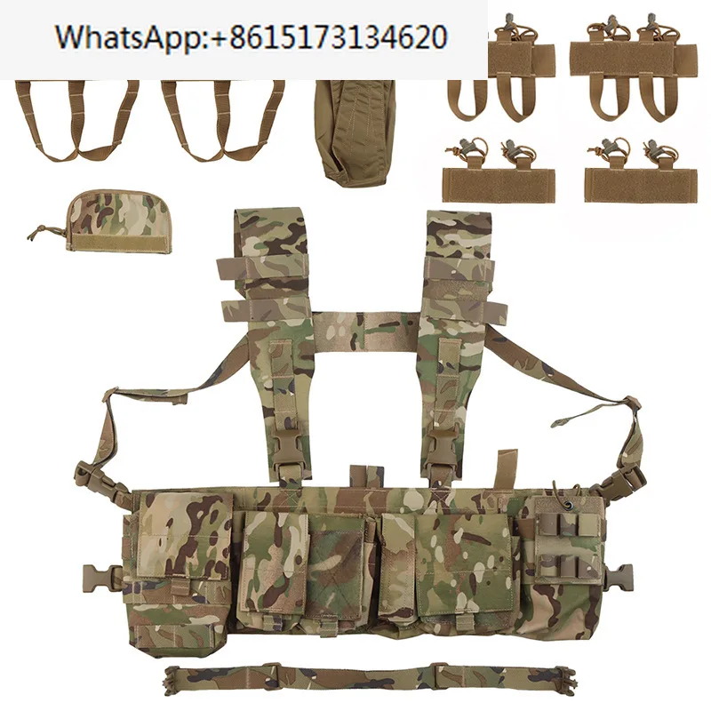 Chest hanging with multiple specifications and accessories, intercom bag, safety protection, commuting camouflage vest
Chest hanging with multiple specifications and accessories, intercom bag, safety protection, commuting camouflage vest